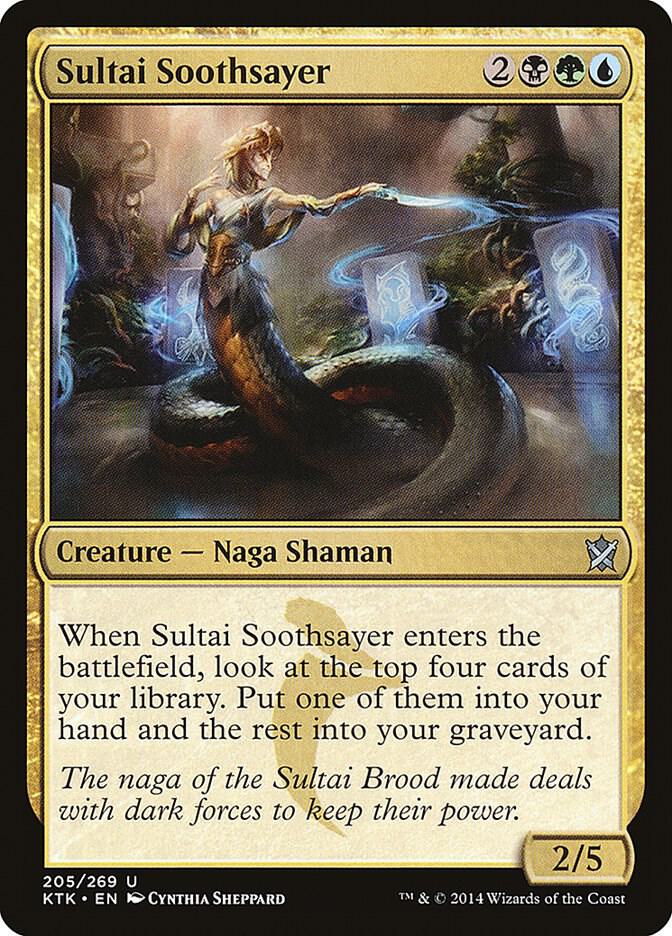 Sultai Soothsayer 205 (Khans of Tarkir)  | Good Games Morley