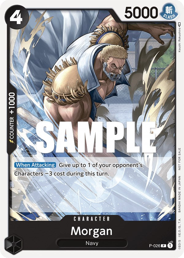 Morgan (Pirates Party Vol. 2) [One Piece Promotion Cards] | Good Games Morley
