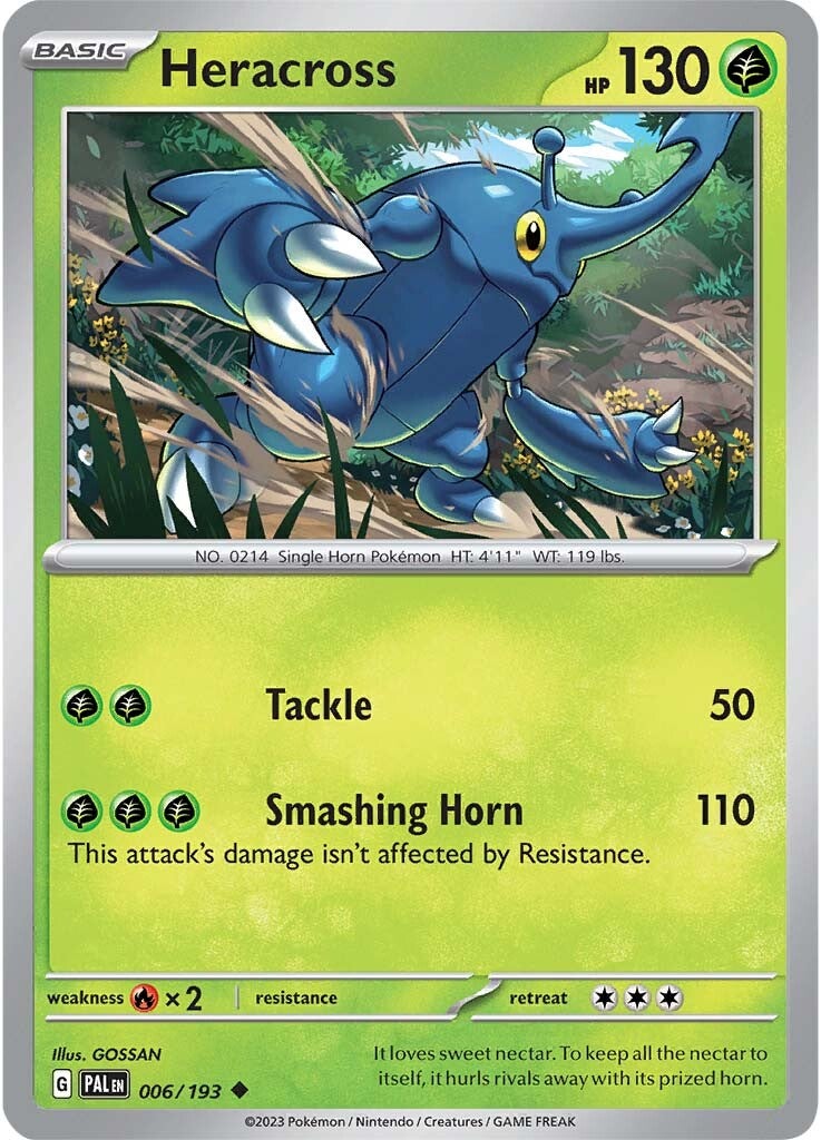 Heracross (006/193) [Scarlet & Violet: Paldea Evolved] | Good Games Morley