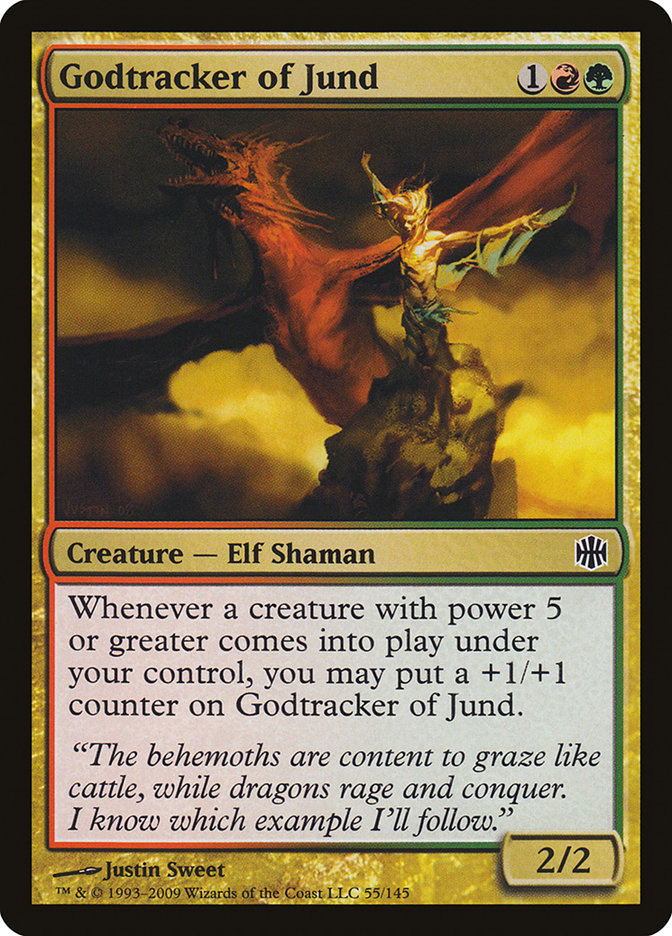 Godtracker of Jund 55/145 (Alara Reborn)  - Foil | Good Games Morley
