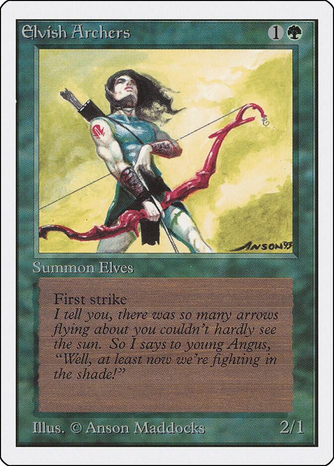 Elvish Archers 192/302 (Unlimited Edition)  | Good Games Morley