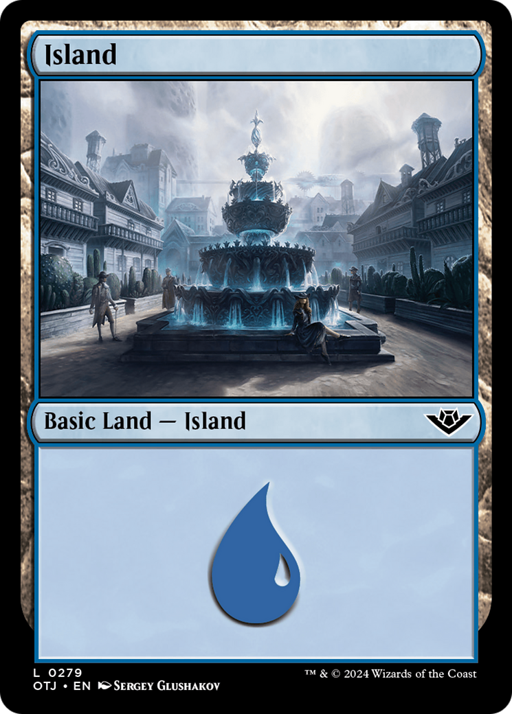 Island (0279) [Outlaws of Thunder Junction] | Good Games Morley