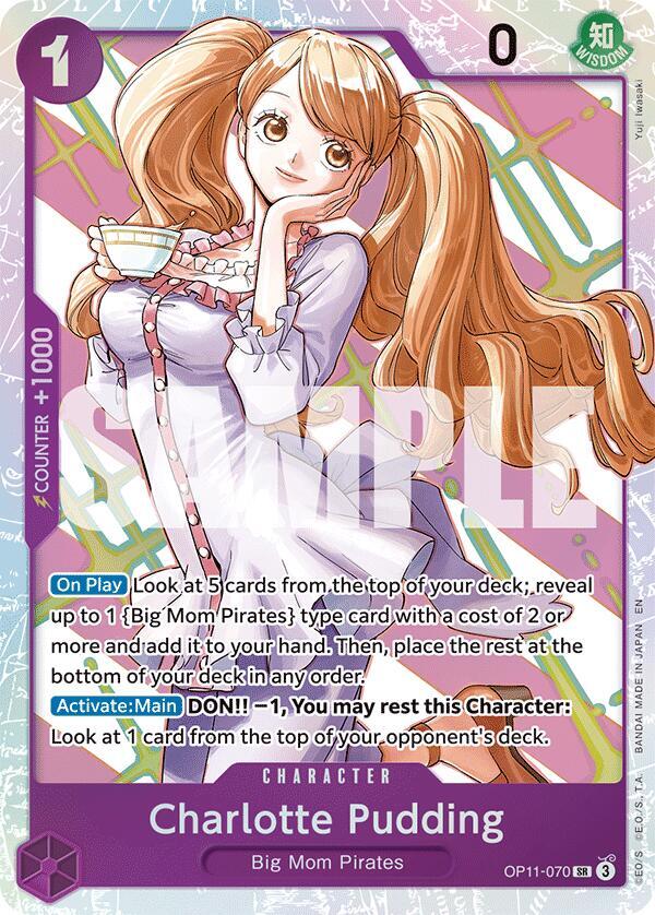 Charlotte Pudding OP11-070 (A Fist of Divine Speed)  - Foil | Good Games Morley