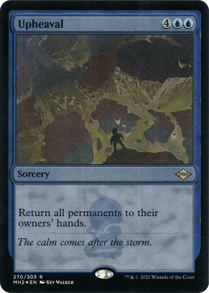 Upheaval Foil Etched 270 (Modern Horizons 2)  - Foil | Good Games Morley