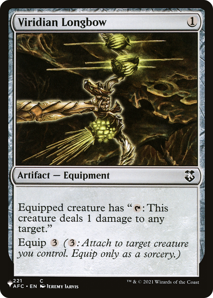 Viridian Longbow [The List] | Good Games Morley