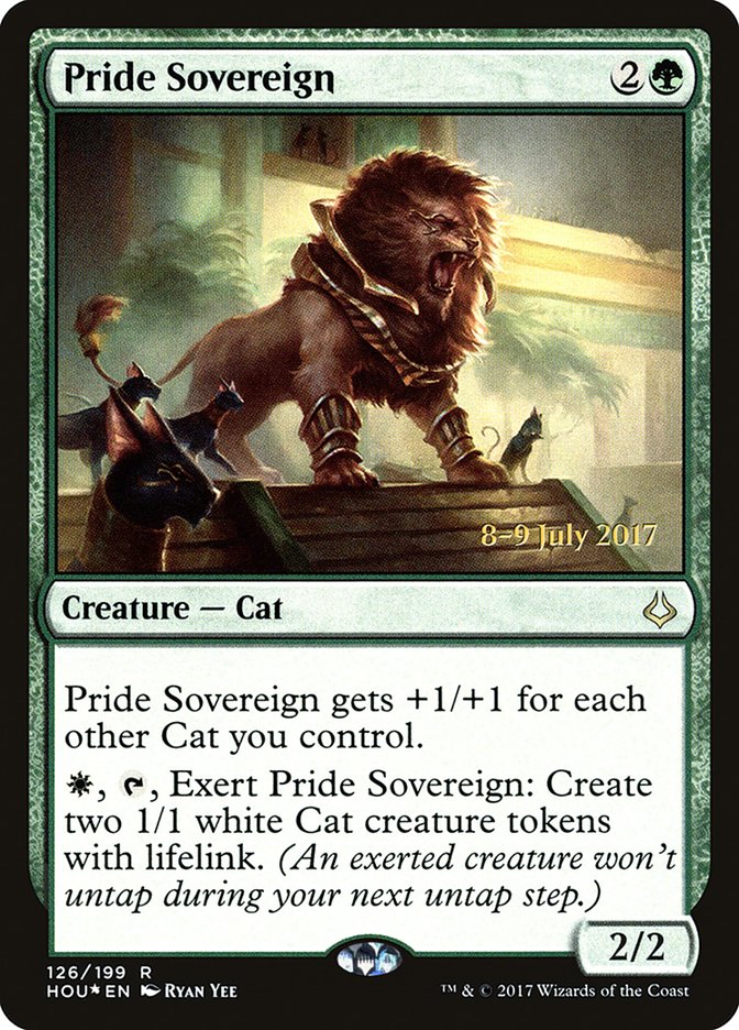 Pride Sovereign [Hour of Devastation Prerelease Promos] | Good Games Morley