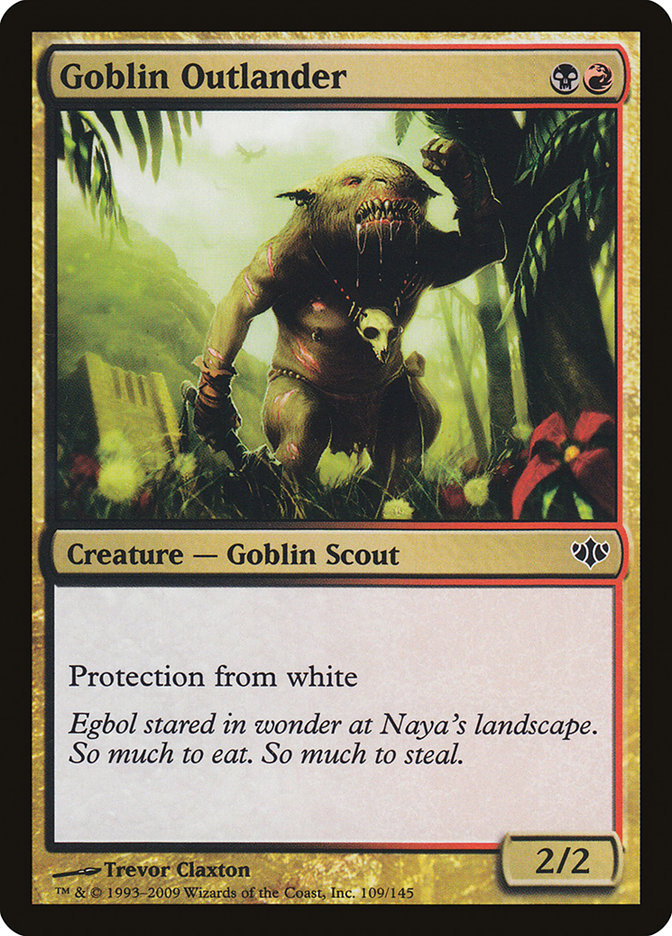 Goblin Outlander 109/145 (Conflux)  | Good Games Morley