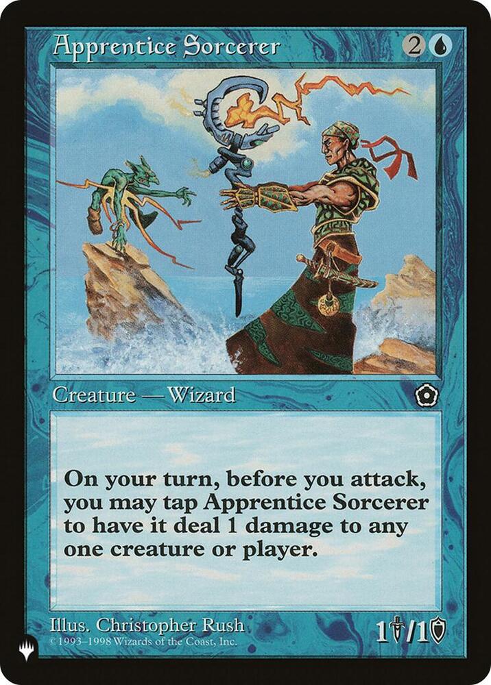 Apprentice Sorcerer P02-32/5075 (The List Reprints)  | Good Games Morley
