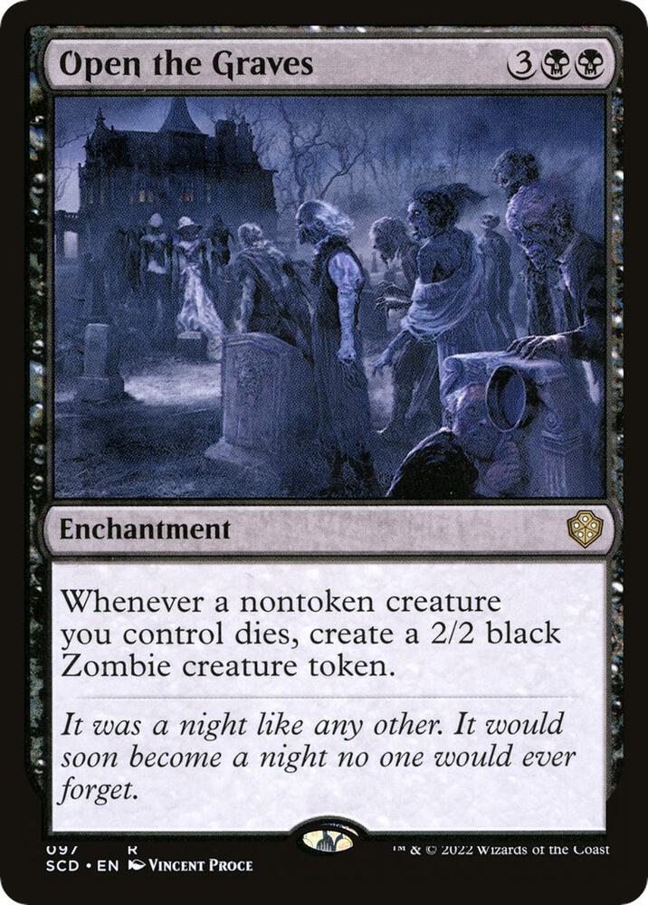 Open the Graves 97/352 (Starter Commander Decks)  | Good Games Morley