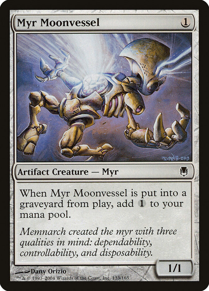 Myr Moonvessel 133/165 (Darksteel)  | Good Games Morley