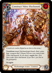 Construct Nitro Mechanoid // Nitro Mechanoid [DYN092] (Dynasty)  Rainbow Foil | Good Games Morley