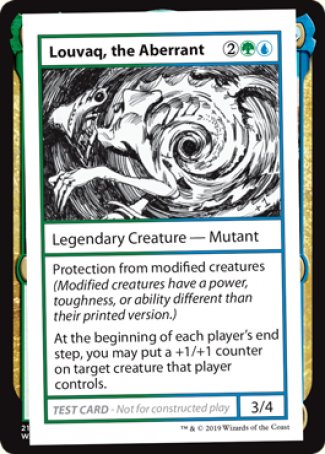Louvaq, the Aberrant (2021 Edition) [Mystery Booster Playtest Cards] | Good Games Morley