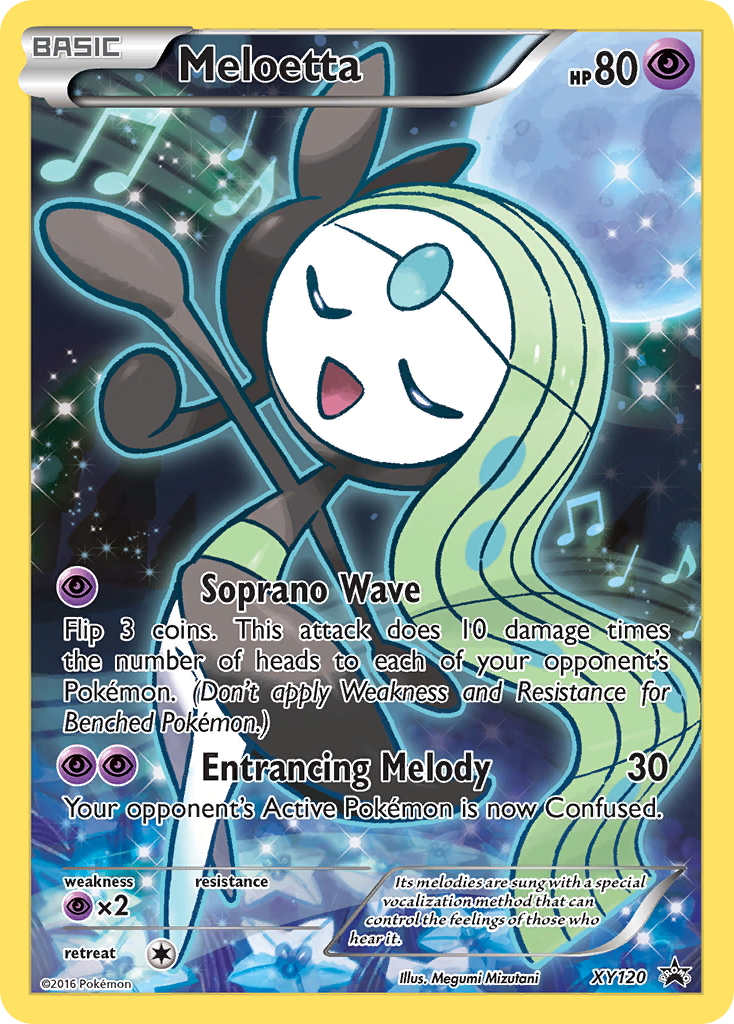 Meloetta (XY120) [XY: Black Star Promos] | Good Games Morley