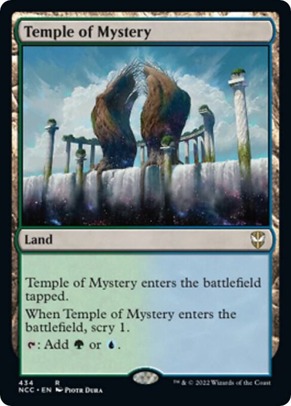 Temple of Mystery 434 (Commander: Streets of New Capenna)  | Good Games Morley