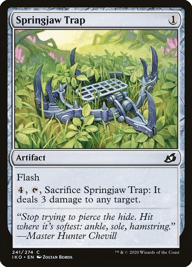 Springjaw Trap 241/274 (Ikoria: Lair of Behemoths)  | Good Games Morley