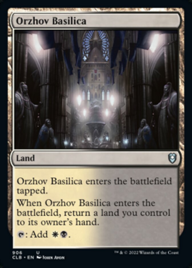 Orzhov Basilica [Commander Legends: Battle for Baldur's Gate] | Good Games Morley