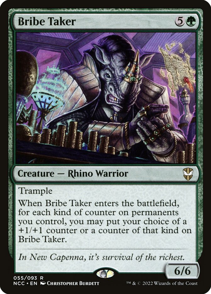 Bribe Taker 55 (Commander: Streets of New Capenna)  | Good Games Morley