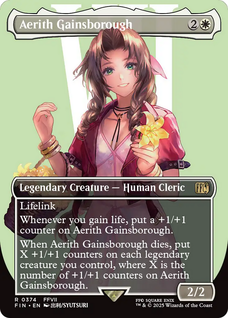 Aerith Gainsborough (Borderless) [FINAL FANTASY] | Good Games Morley