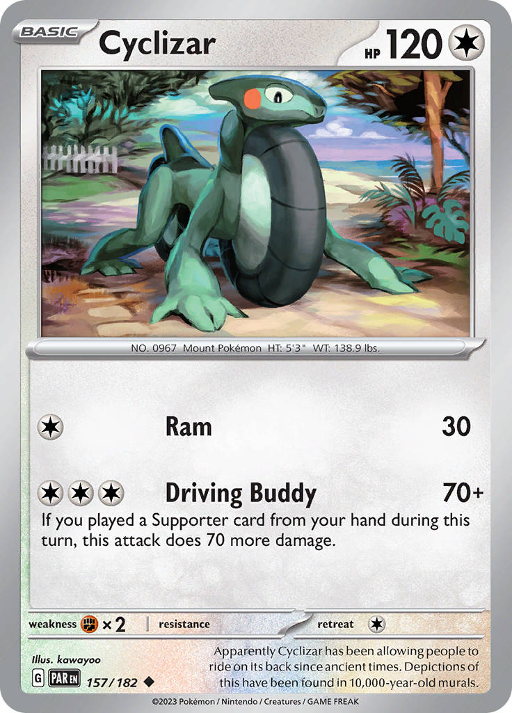 Cyclizar (157/182) [Scarlet & Violet: Paradox Rift] | Good Games Morley