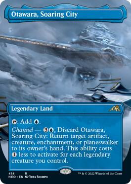 Otawara, Soaring City 414/302 (Kamigawa: Neon Dynasty)  - Borderless | Good Games Morley