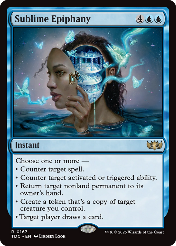Sublime Epiphany [Tarkir: Dragonstorm Commander] | Good Games Morley