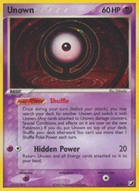 Unown (O) (O/28) [EX: Unseen Forces] | Good Games Morley