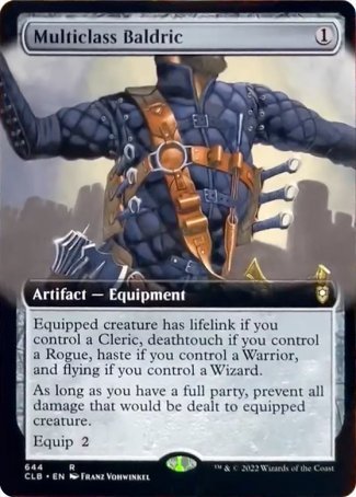 Multiclass Baldric (Extended Art) [Commander Legends: Battle for Baldur's Gate] | Good Games Morley