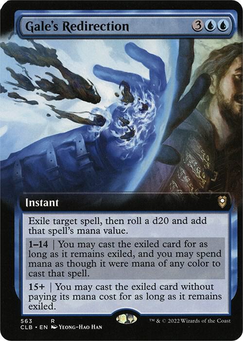 Gales Redirection Extended Art 563 (Commander Legends: Battle for Baldur's Gate)  | Good Games Morley