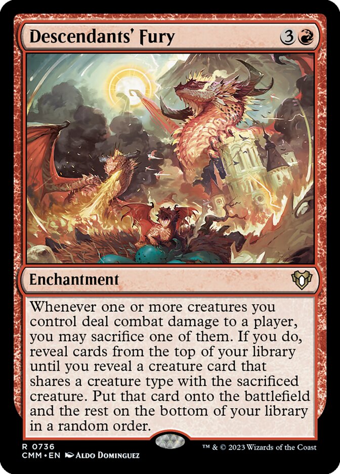 Descendants' Fury 736/451 (Commander Masters)  | Good Games Morley