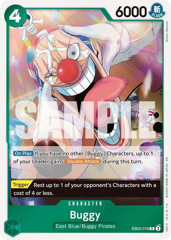 Buggy EB02-018 (Extra Booster: Anime 25th Collection)  - Foil | Good Games Morley