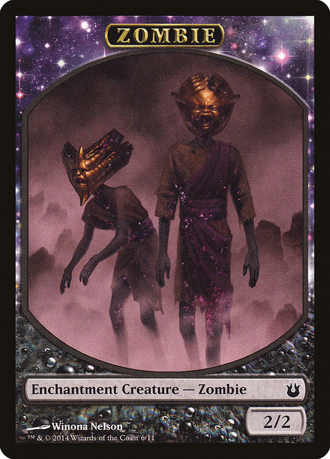 Zombie Token [Born of the Gods Tokens] | Good Games Morley