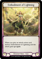 Embodiment of Lightning // Titan's Fist [U-ELE110] (Tales of Aria Unlimited)  Unlimited Normal | Good Games Morley