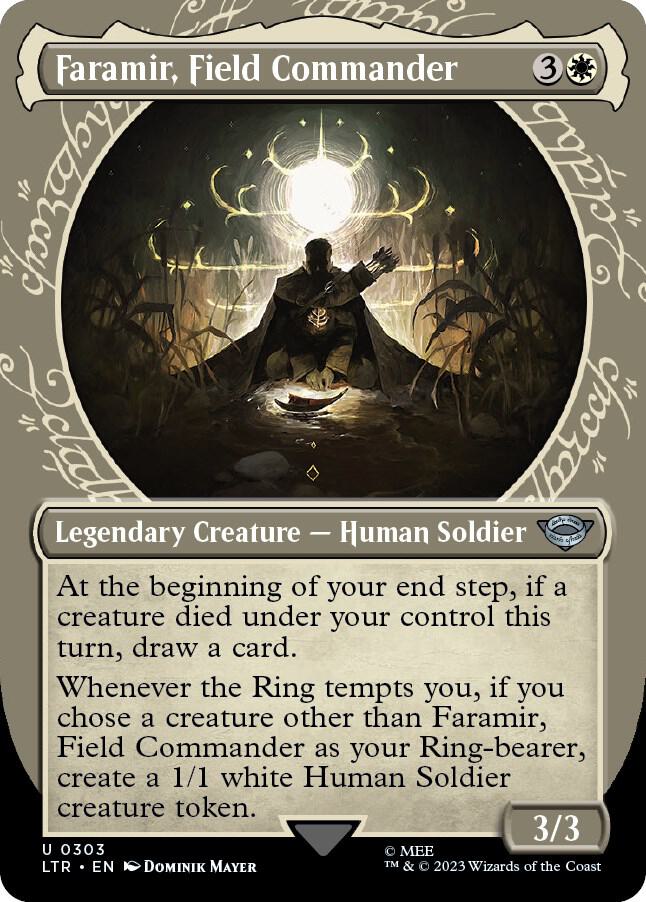 Faramir, Field Commander 303 (Universes Beyond: The Lord of the Rings: Tales of Middle-earth)  - Showcase Foil | Good Games Morley