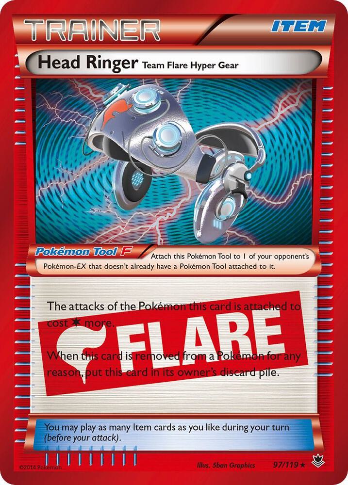 Head Ringer 97/119 (XY - Phantom Forces)  - Holofoil | Good Games Morley