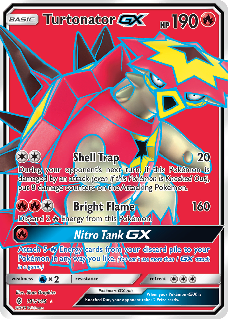 Turtonator GX (131/145) [Sun & Moon: Guardians Rising] | Good Games Morley
