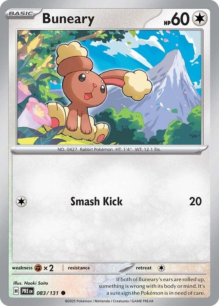 Buneary (083/131) [Scarlet & Violet: Prismatic Evolutions] | Good Games Morley