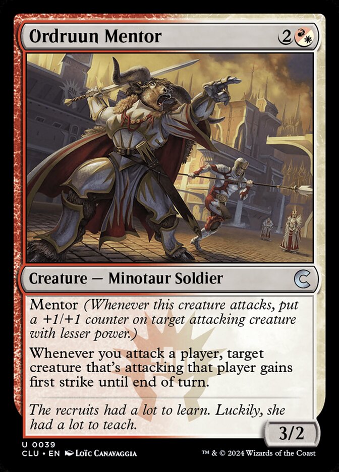 Ordruun Mentor 39/284 (Ravnica: Clue Edition)  | Good Games Morley