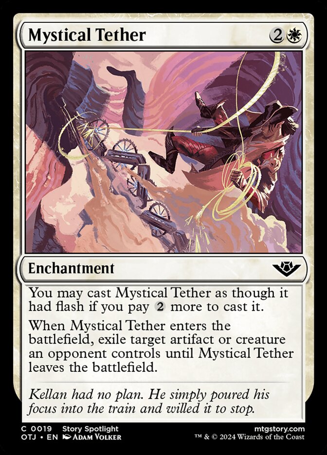 Mystical Tether 19 (Outlaws of Thunder Junction)  | Good Games Morley