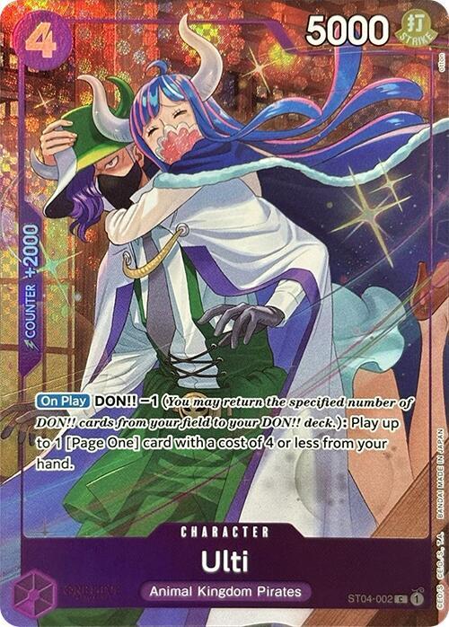 Ulti (PCC Vol.3) ST04-002 (One Piece Promotion Cards)  - Alternate Art Foil | Good Games Morley