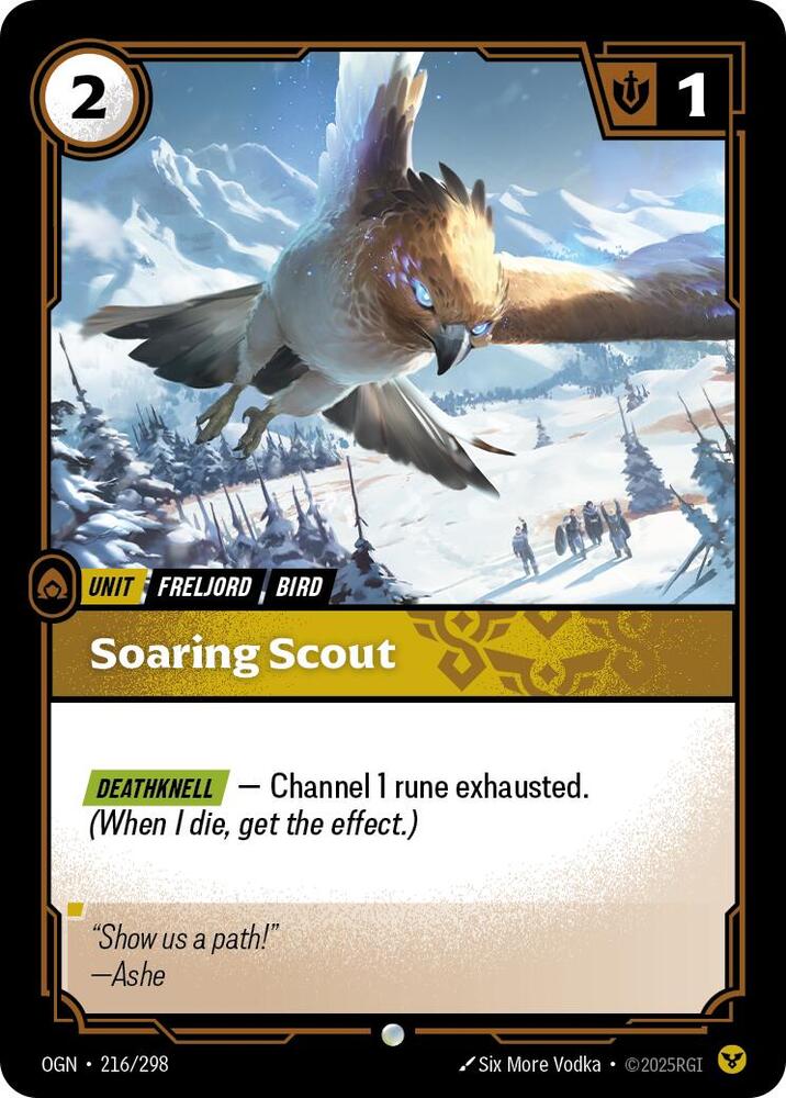 Soaring Scout 216/298 (Origins)  - Foil | Good Games Morley
