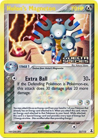 Holon's Magneton (22/113) (Stamped) [EX: Delta Species] | Good Games Morley