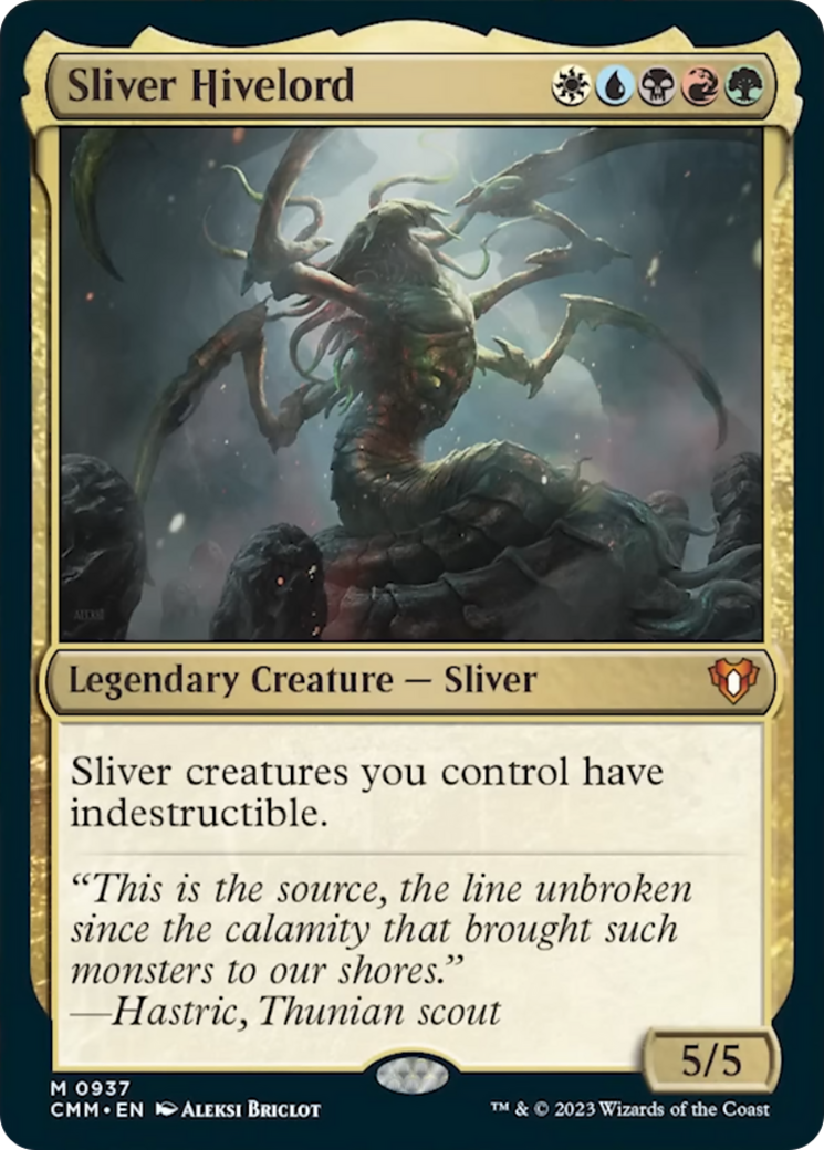 Sliver Hivelord [Commander Masters] | Good Games Morley