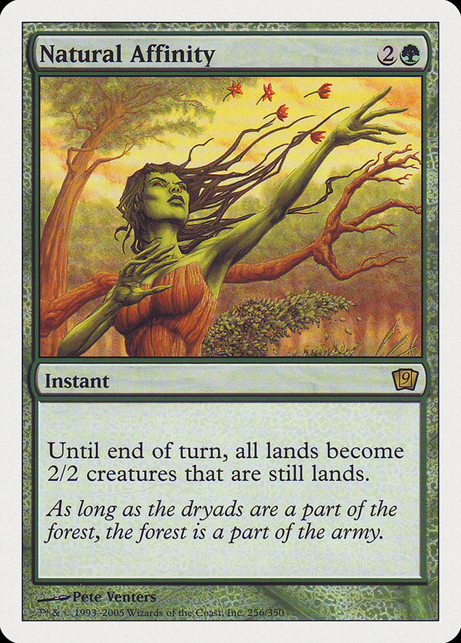 Natural Affinity 256/350 (9th Edition)  | Good Games Morley