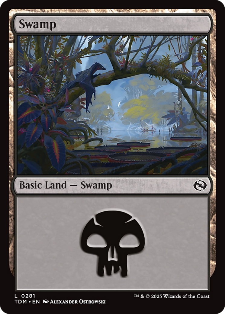 Swamp (0281) [Tarkir: Dragonstorm] | Good Games Morley