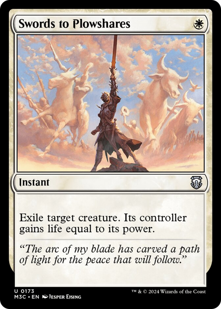 Swords to Plowshares [Modern Horizons 3 Commander] | Good Games Morley