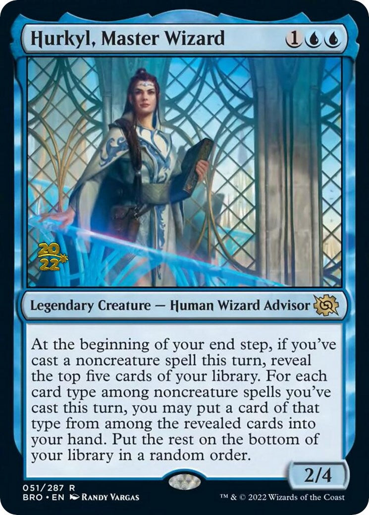 Hurkyl, Master Wizard [The Brothers' War Prerelease Promos] | Good Games Morley