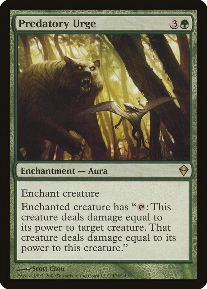 Predatory Urge 175/249 (Zendikar)  | Good Games Morley