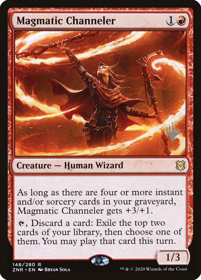 Magmatic Channeler (Promo Pack) [Zendikar Rising Promos] | Good Games Morley