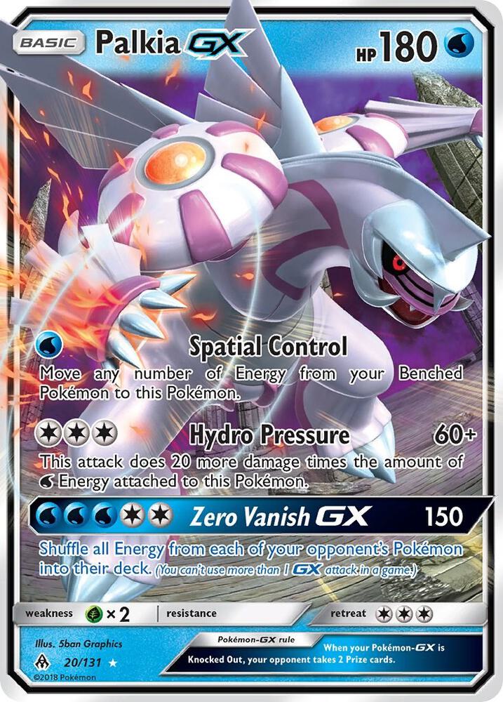 Palkia GX 20/131 (SM - Forbidden Light)  - Holofoil | Good Games Morley