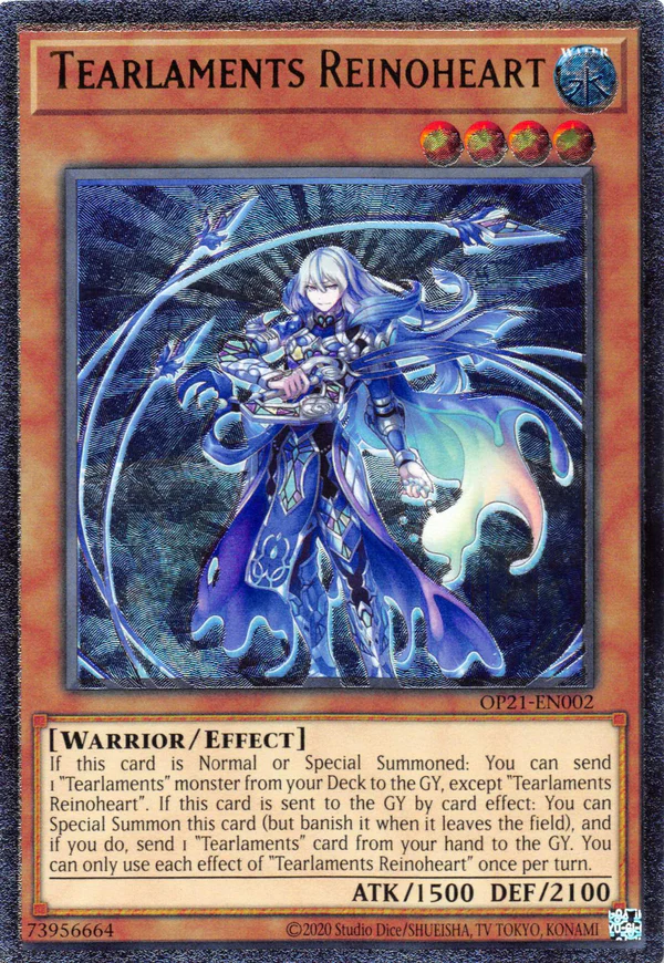 Tearlaments Reinoheart [OP21-EN002] Ultimate Rare | Good Games Morley